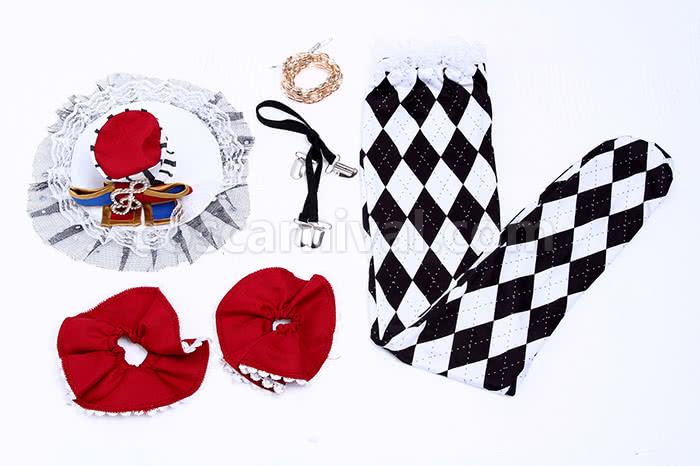 Love Live! Nozomi Tojo Black Lace Cosplay Costume coscarnival