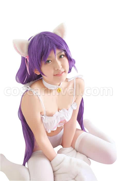 Love Live! Nozomi Tojo Maki Nishikino Cat Bare Breast Sexy Underwears Cosplay Costume coscarnival