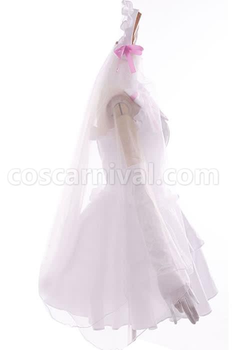 Love Live! Nozomi Tojo White Little Formal Dress Bridesmaid Dresses Cosplay Costume coscarnival
