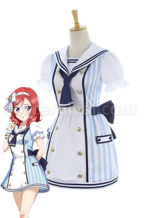 Love Live Pirate Set Maki Nishikino Dress Cosplay Costume coscarnival