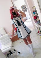 Maki Nishikino cosplay costume from Love Live!, back view