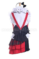 Rin Hoshizora cosplay costume from Love Live!, back view