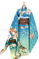 Rin Hoshizora cosplay costume from Love Live!, front view