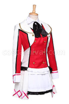 Rin Hoshizora cosplay costume from Love Live!, three-quarter view
