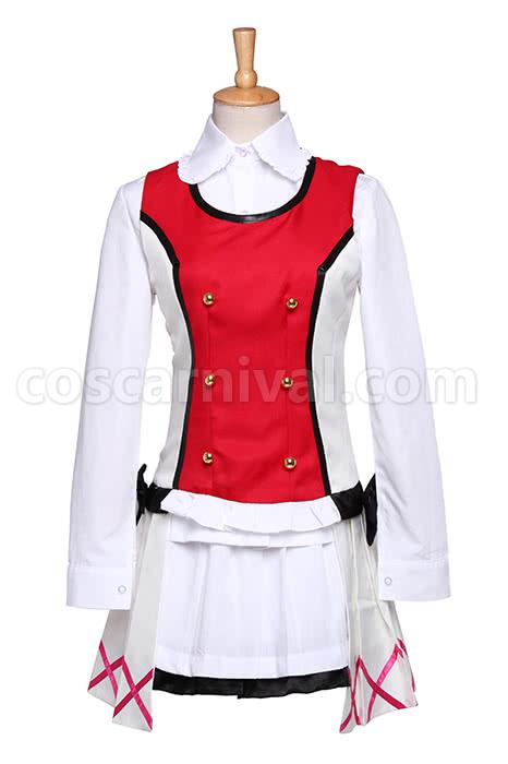 Love Live! Rin Hoshizora Red Cosplay Costume coscarnival
