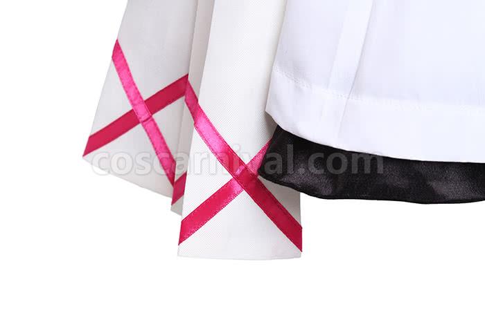 Rin Hoshizora cosplay costume from Love Live!, buttons detail