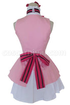 love live! Start dash! Kousaka Honoka Bule Cosplay Costume, back view