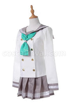 Love Live! Sunshine Aqours Kurosawa Dia Girls School Uniform Cosplay Costume, three-quarter view