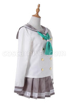 Love Live! Sunshine Aqours Kurosawa Dia Girls School Uniform Cosplay Costume, side view