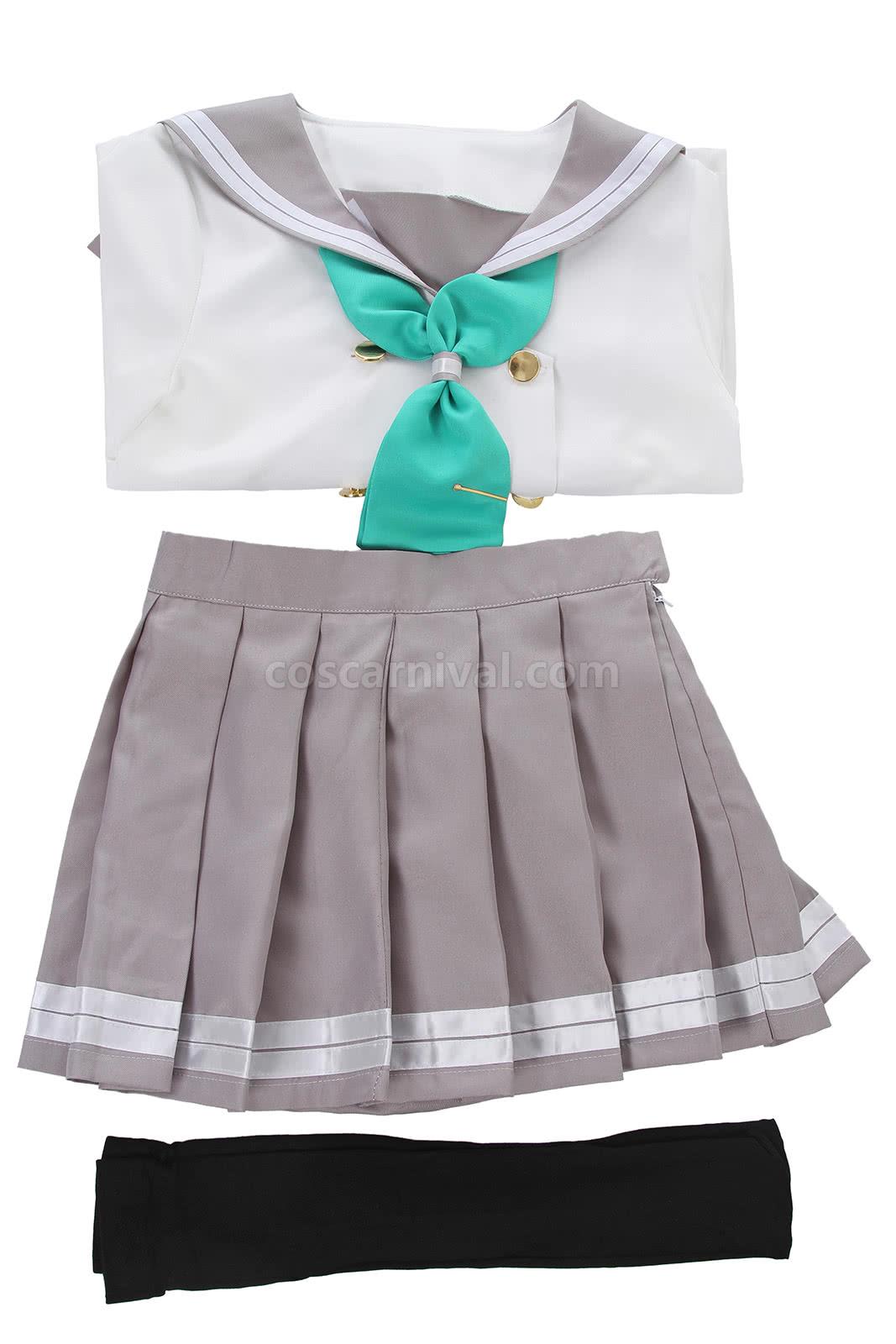 Love Live! Sunshine Aqours Kurosawa Dia Girls School Uniform Cosplay Costume coscarnival