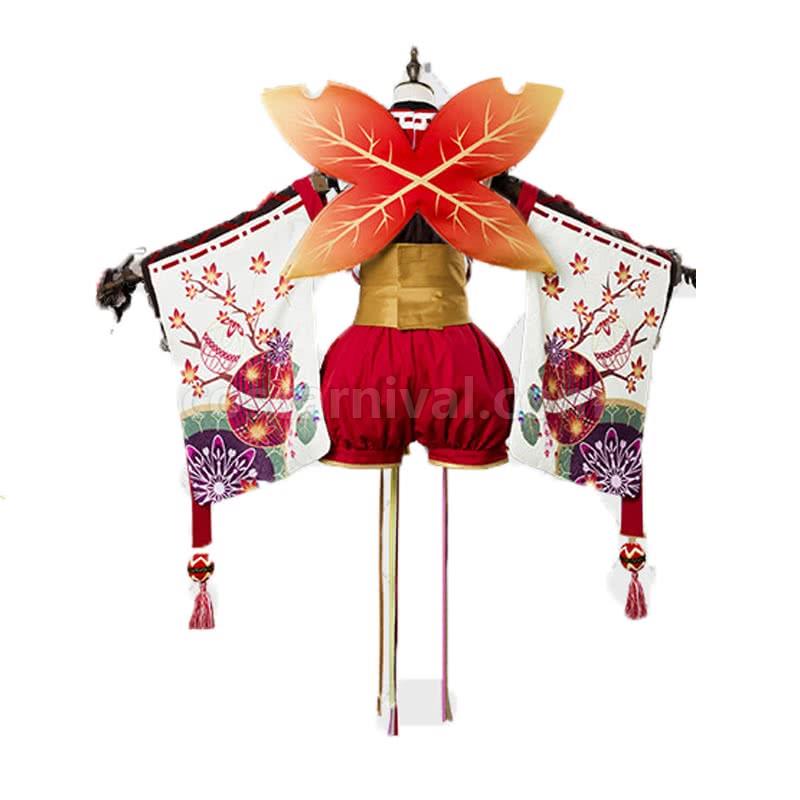 Love Live! Sunshine Aqours Matsuura kanan Maple kimono Cosplay Costume coscarnival