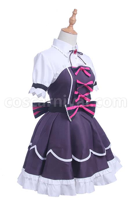 Love Live! Sunshine Aqours Yoshiko Tsushima Fallen Angel Cosplay Costume coscarnival