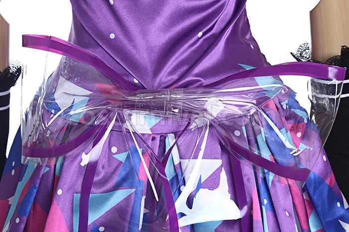Love Live! Toujou Nozomi Purple Dress Cosplay Costume coscarnival