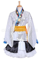 Umi Sonoda cosplay costume from Love Live!, front view