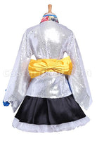Umi Sonoda cosplay costume from Love Live!, side view