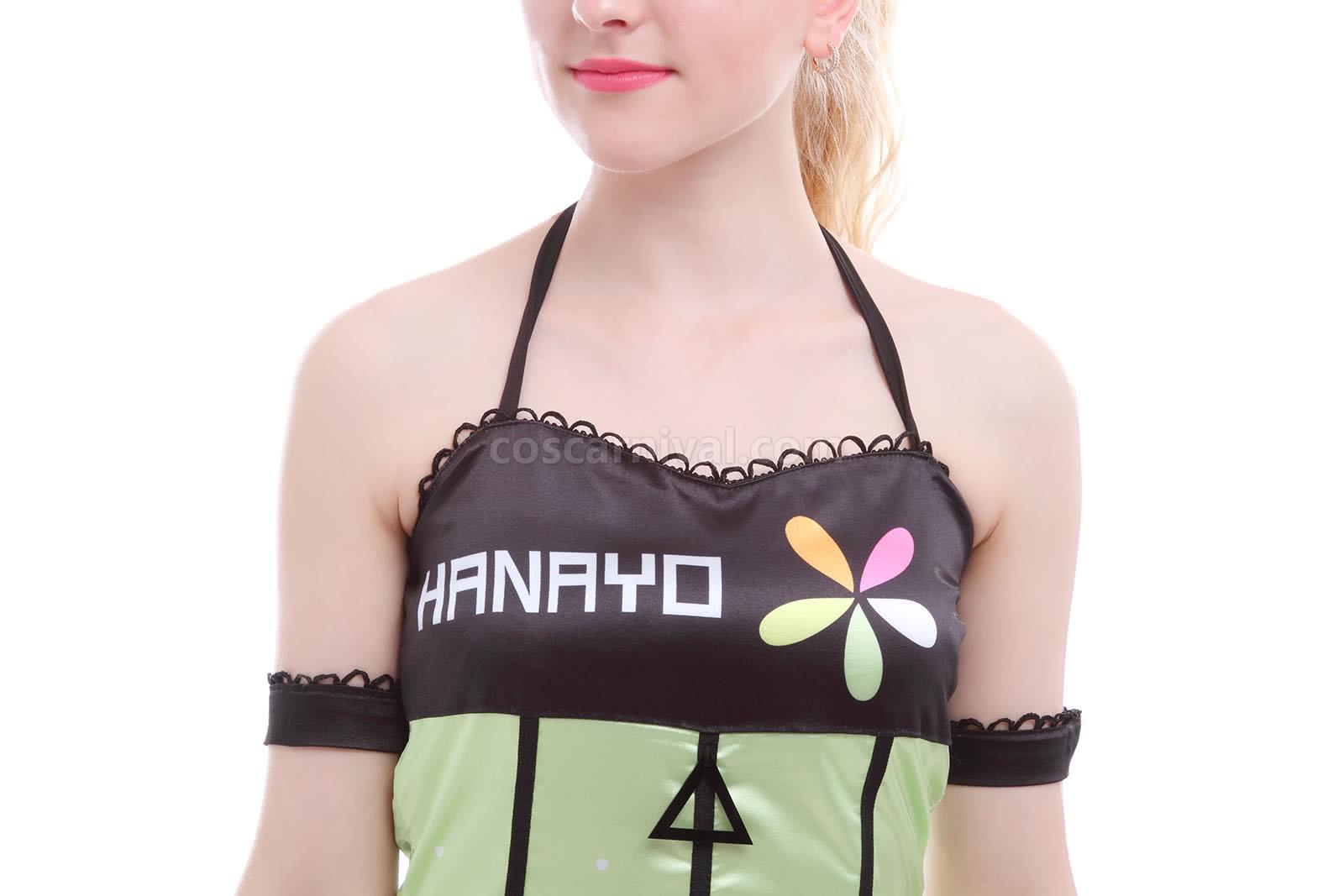 Love Live! Video Awaken Hanayo Koizumi Green Dresses Cosplay Costume coscarnival