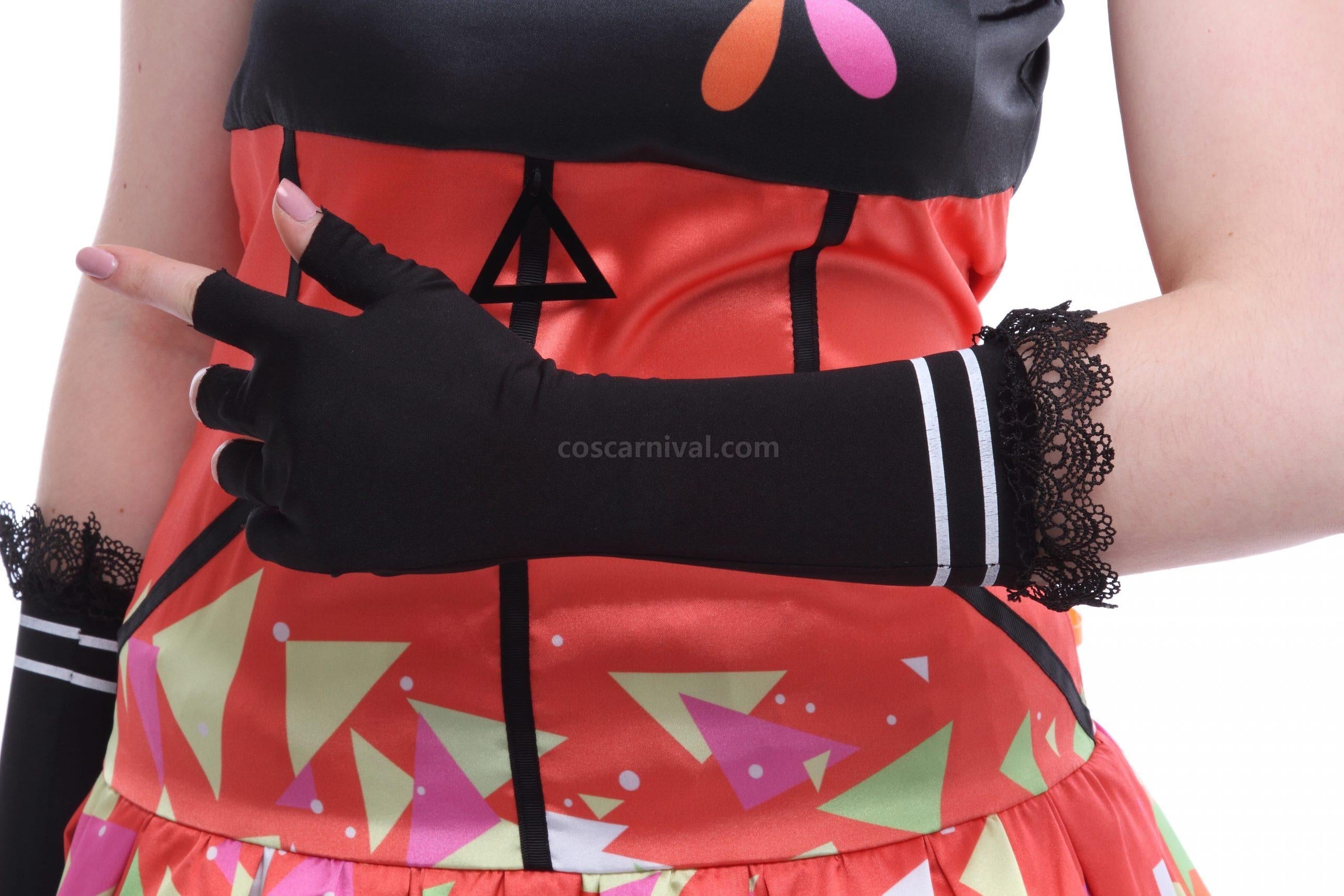 Love Live! Video Awaken Honoka Kosaka Orange Dresses Cosplay Costume coscarnival