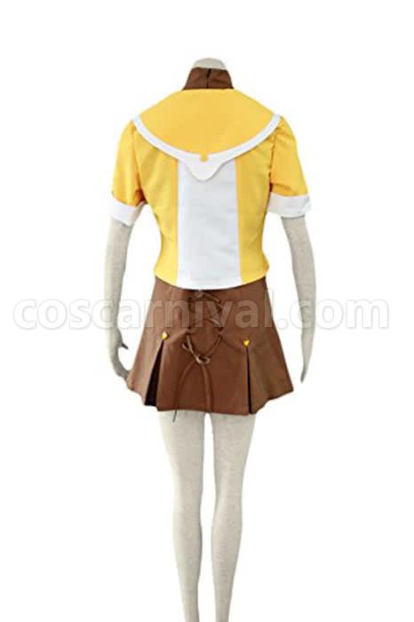 Macross Frontier Ranka Lee Girl School Uniform Cosplay Costume coscarnival