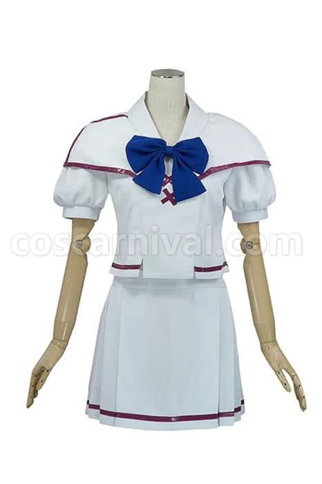 Macross Frontier Ranka Lee Uniform Cosplay Costume coscarnival