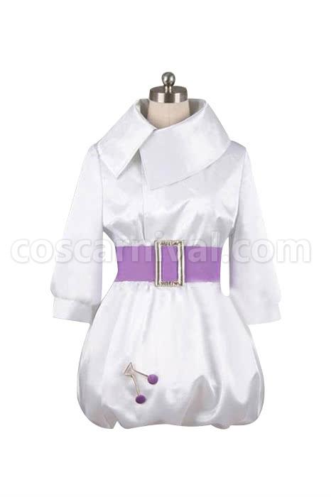 Macross Frontier Sheryl Rabbit White Cosplay Costume coscarnival
