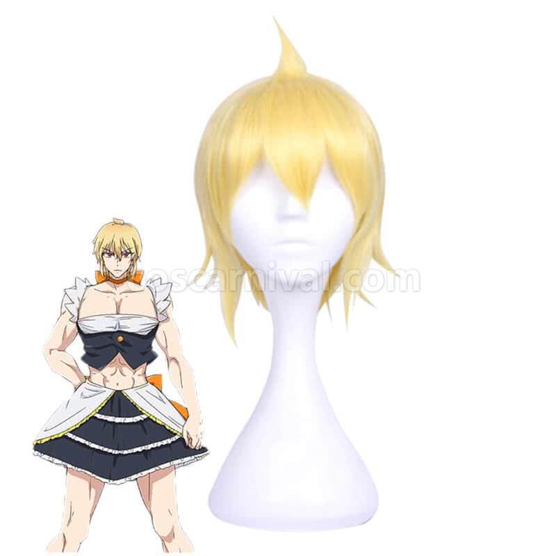 magical girl ore mahou shoujo eternal dangerous pretty blond short wig cosplay