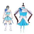 Magical Girl Ore Sakuyo Mikage Blue Uniform skirt Cosplay Costume coscarnival
