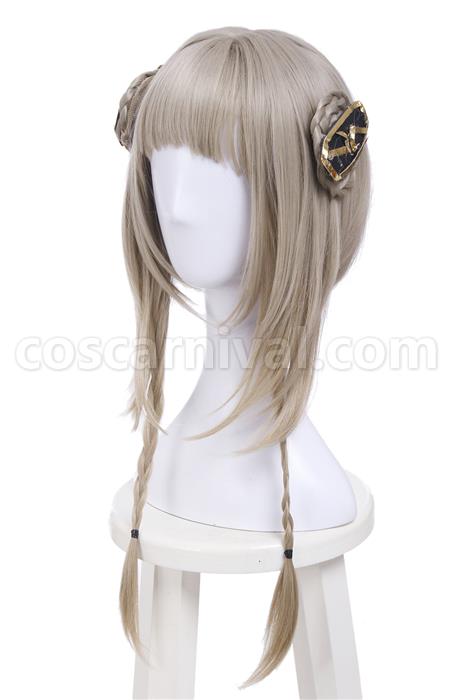 Magical Girl Raising Project La Pucelle Long Synthetic Flaxen Cosplay Costume coscarnival