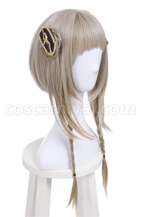 Magical Girl Raising Project La Pucelle Long Synthetic Flaxen Cosplay Costume coscarnival