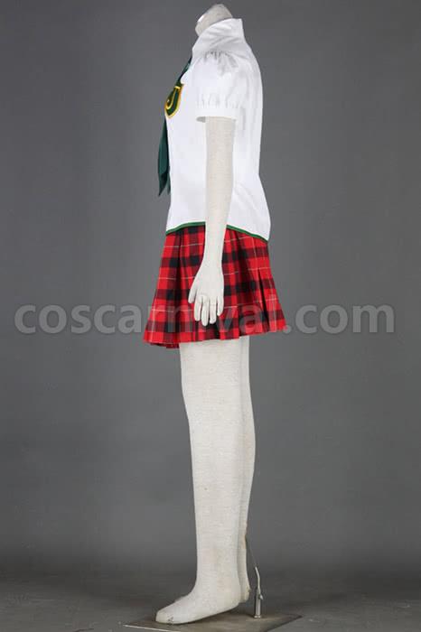 Makinami Mari Illustrious Shool Uniform Cosplay Costume coscarnival