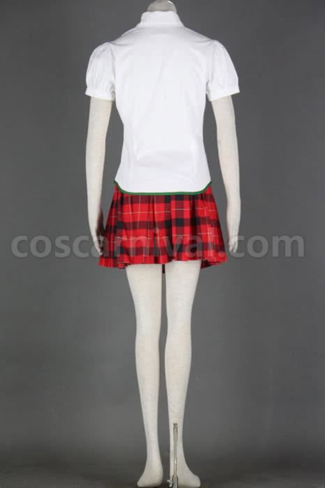 Makinami Mari Illustrious Shool Uniform Cosplay Costume coscarnival
