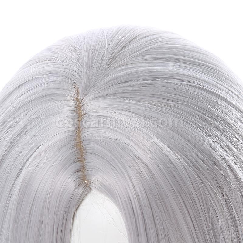 MHA 僕のヒーローアカデミア うさぎヒーロー みる子 120cm ロング 白 コスプレ衣装 coscarnival