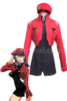 Misato Katsuragi Cosplay Costume, front view