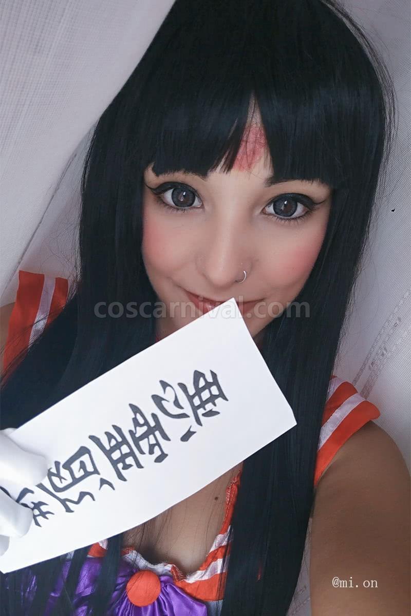 미스 코바야시 드래곤 메이드 Fafnir 롱 블랙 코스프레 의상 coscarnival