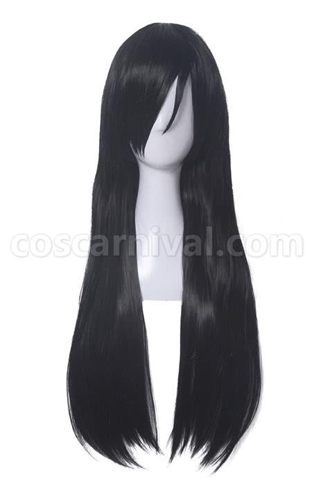 미스 코바야시 드래곤 메이드 Fafnir 롱 블랙 코스프레 의상 coscarnival