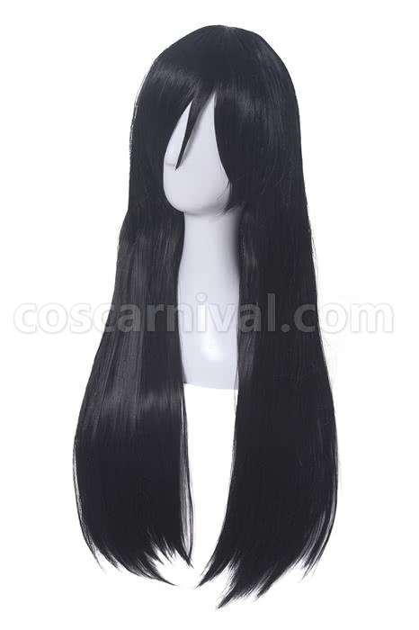 미스 코바야시 드래곤 메이드 Fafnir 롱 블랙 코스프레 의상 coscarnival