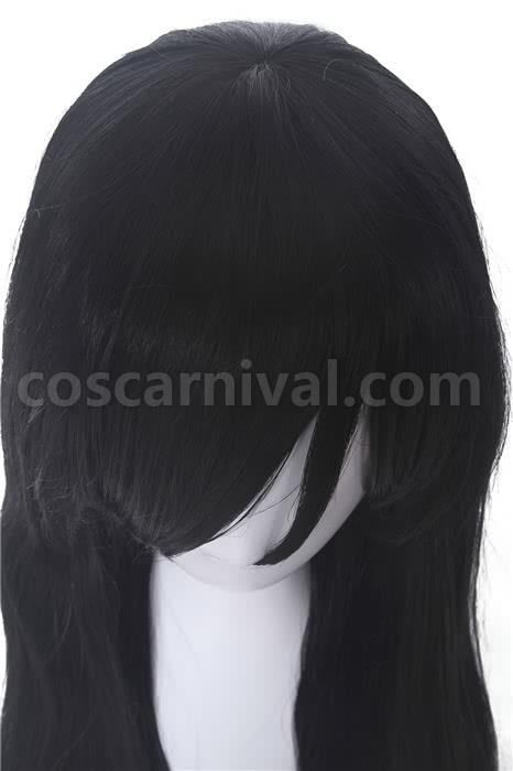 미스 코바야시 드래곤 메이드 Fafnir 롱 블랙 코스프레 의상 coscarnival