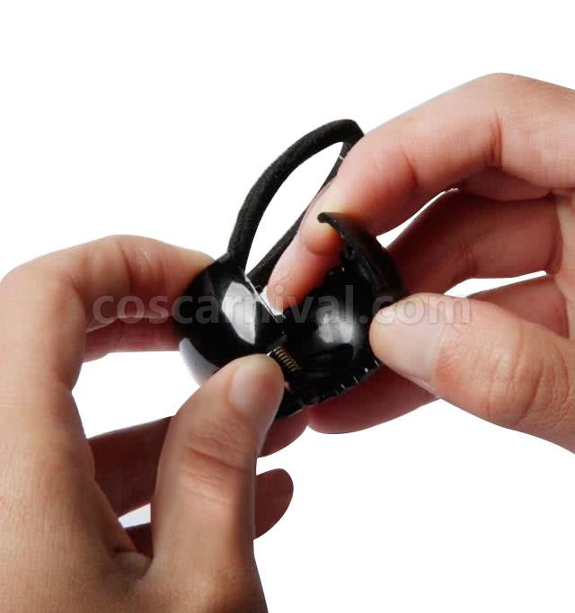 미스 코바야시 드래곤 메이드 칸나 고바야시 블랙 헤드 로프 코스프레 의상 coscarnival