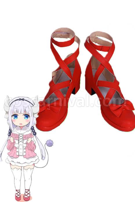Miss Kobayashi Dragon Maid Kanna Kobayashi Cosplay Shoes coscarnival