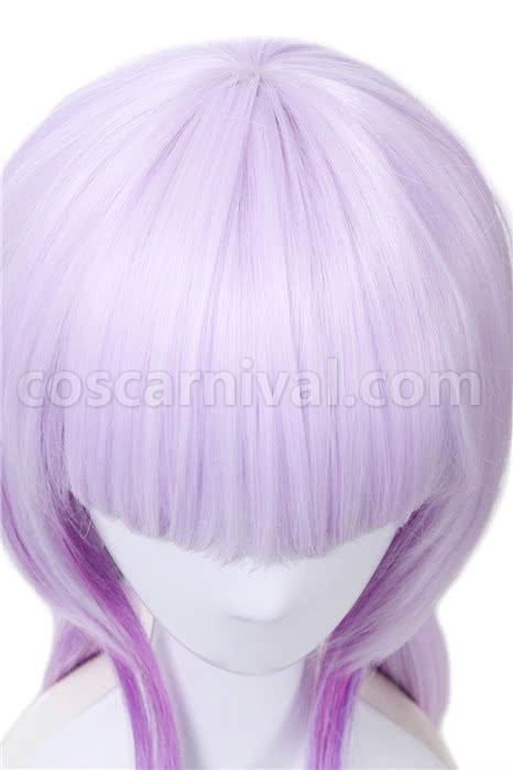 Miss Kobayashi Dragon Maid Kanna Kobayashi Synthetic Long Purple Cosplay Costume  coscarnival