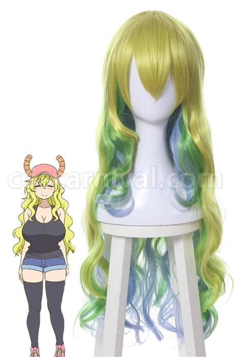 Miss Kobayashi Dragon Maid Quetzalcoatl Lucoa Cosplay Costume coscarnival