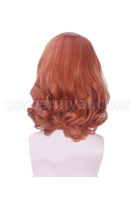 miss kobayashis dragon maid riko saikawa long orange wigs anime cosplay costumes