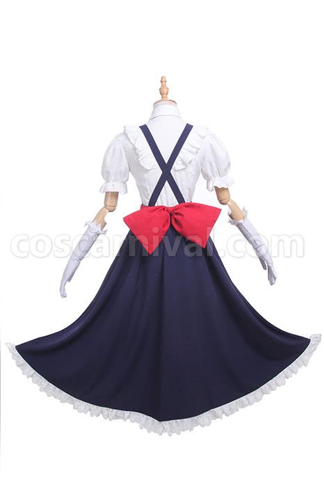 Kobayashi cosplay costume from Miss Kobayashi's Dragon Maid, back view