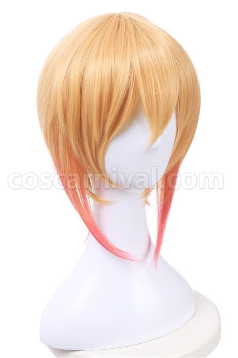 miss kobayashis dragon maid tohru long golden wigs costume