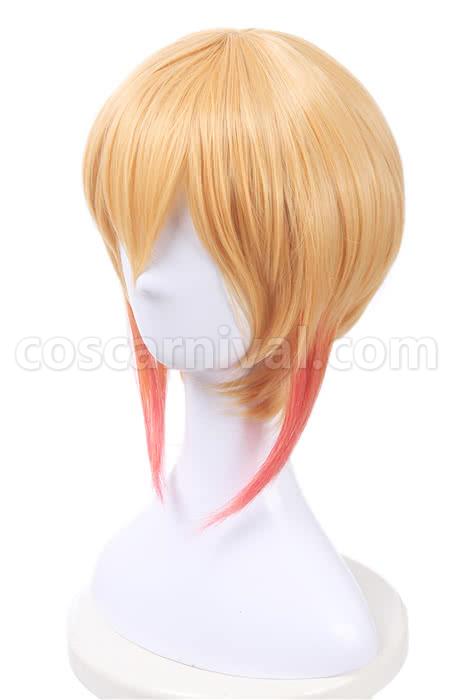 miss kobayashis dragon maid tohru long golden wigs costume