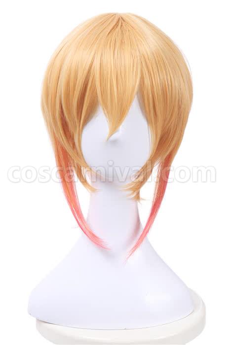 miss kobayashis dragon maid tohru long golden wigs costume