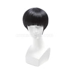 Mob Psycho 100 Mob Black Wave Head Short Cosplay Wig, side view