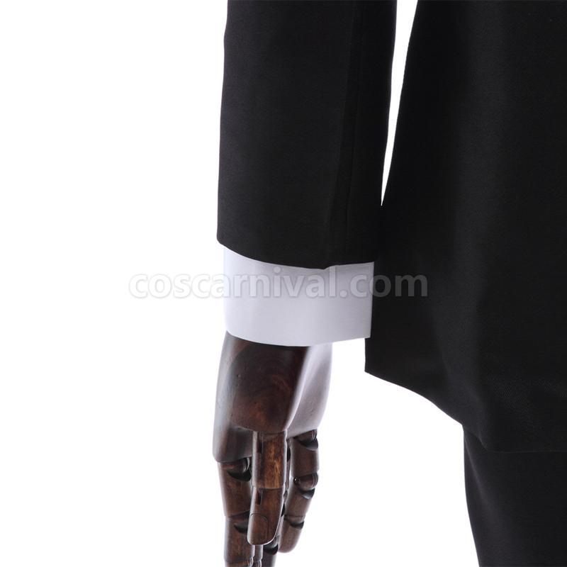 Mob Psycho 100 Mob Japanese High School Student Uniform Cosplay Costume, cuff detail