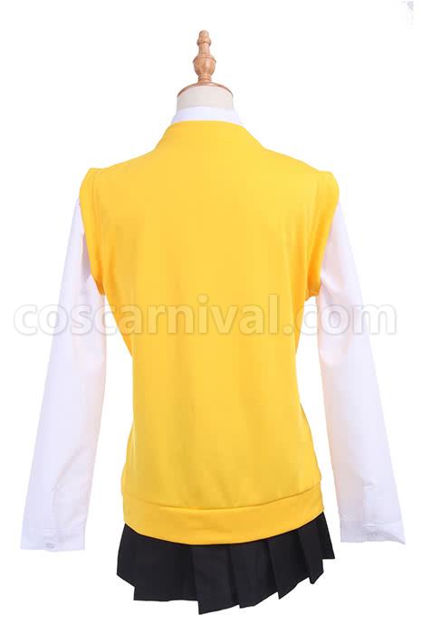 Movie Your Name Mitsuha Miyamizu Long Sleeves Cosplay Costume coscarnival