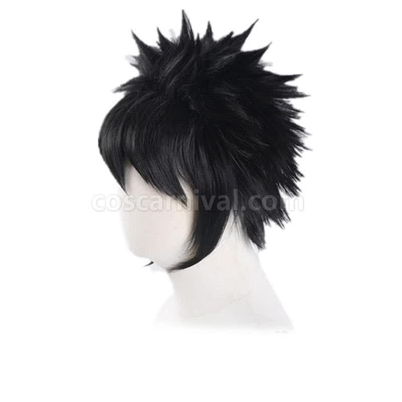 my hero academia dabi black short wigs costumes