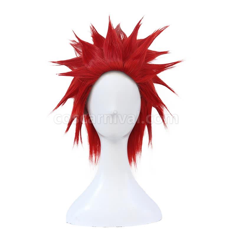 My Hero Academia Eijiro Kirishima Short Red Cosplay Costume coscarnival